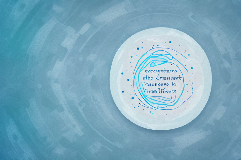 A baby ultrasound scan with a dreamy