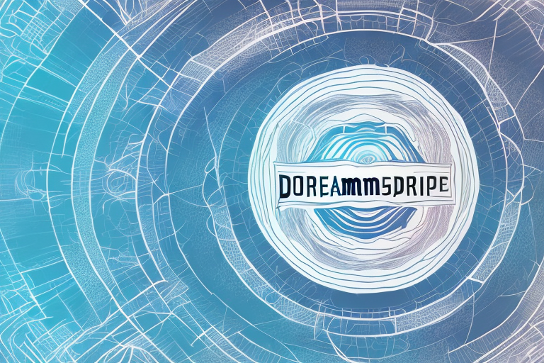 A dreamscape featuring a large