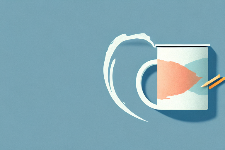 An empty cup with a dream-like atmosphere
