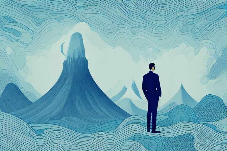 A dreamscape with a large