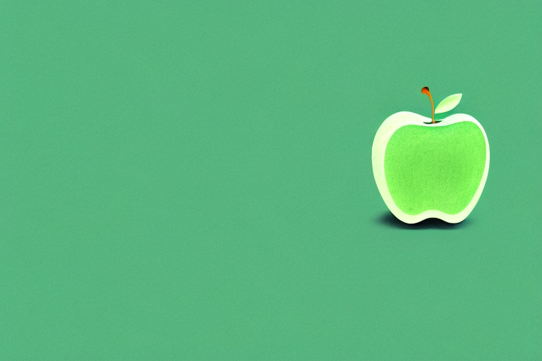 A green apple