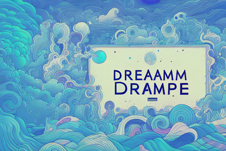 A dreamscape with surreal elements
