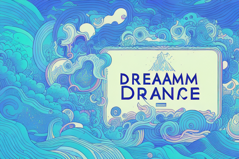 A dreamscape with surreal elements