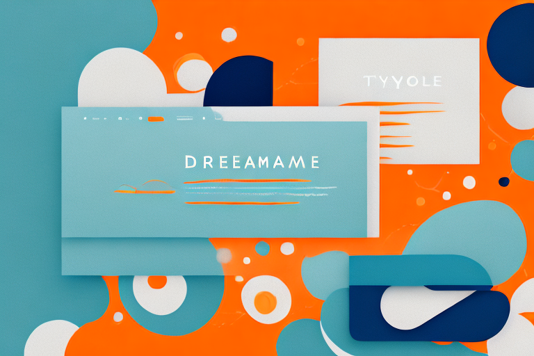An orange-colored dreamscape