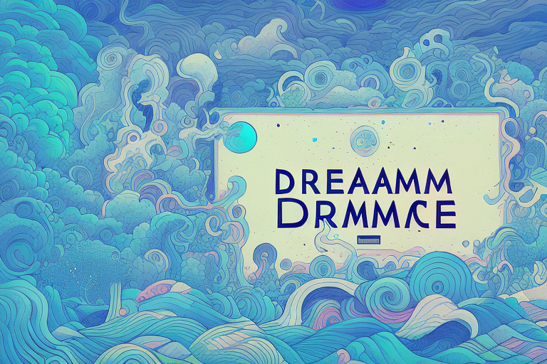 A dreamscape with surreal elements