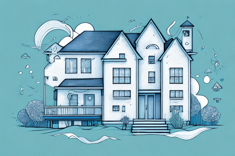 A house with a dreamy