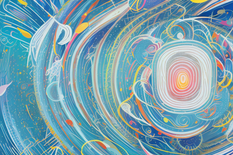 A person in a dreamlike state